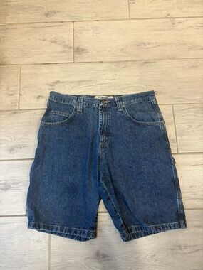 Y2K WRANGLER BAGGY DENIM JEAN SHORTS W34